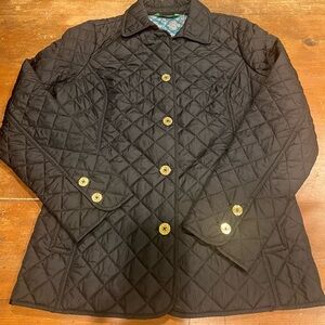 Women's Quilted Black Jacket